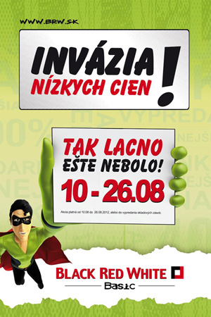 Inwazja Niskich Cen w słowackich salonach Black Red White Inwazja Niskich Cen w słowackich salonach Black Red White