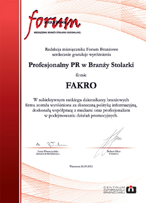 Okno dachowe dla przyjaciela? Fachowcy polecają FAKRO Okno dachowe dla przyjaciela? Fachowcy polecają FAKRO