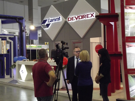 GAMRAT SA i Devorex Ltd na Międzynarodowych Targach Budowlanych Stroytech 2013 GAMRAT SA i Devorex Ltd na Międzynarodowych Targach Budowlanych Stroytech 2013