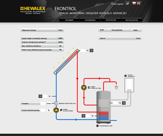EKONTROL - zdalny monitoring instalacji grzewczej jest już dostępny! EKONTROL - zdalny monitoring instalacji grzewczej jest już dostępny!