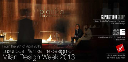 Planika i Milan Design Week 2013 Planika i Milan Design Week 2013