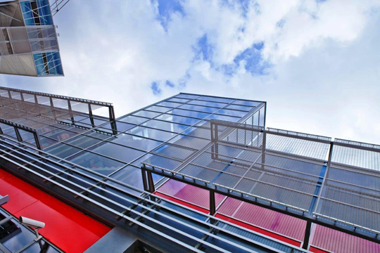 Siatki architektoniczne Progress Eco nadały industrialny charakter najnowszej inwestycji TARGÓW KIELCE / zdjęcie nr: 4 Siatki architektoniczne Progress Eco nadały industrialny charakter najnowszej inwestycji TARGÓW KIELCE / zdjęcie nr: 4