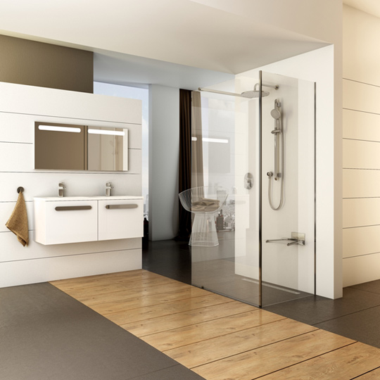 Walk-In RAVAK - jedyna przestrzeń prysznicowa, którą dopasujesz do swoich potrzeb / zdjęcie nr: 1 Walk-In RAVAK - jedyna przestrzeń prysznicowa, którą dopasujesz do swoich potrzeb / zdjęcie nr: 1