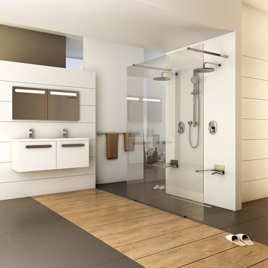 Walk-In RAVAK - jedyna przestrzeń prysznicowa, którą dopasujesz do swoich potrzeb / zdjęcie nr: 4 Walk-In RAVAK - jedyna przestrzeń prysznicowa, którą dopasujesz do swoich potrzeb / zdjęcie nr: 4