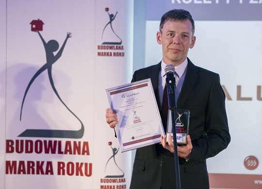 Aluprof podwójną Budowlaną Marką Roku Aluprof podwójną Budowlaną Marką Roku