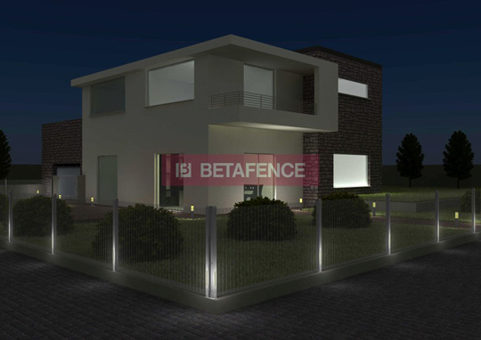 Patent Betafence na świecące ogrodzenie Patent Betafence na świecące ogrodzenie