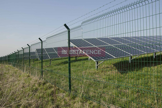 Betafence ogradza niemieckie plantacje słoneczne Betafence ogradza niemieckie plantacje słoneczne
