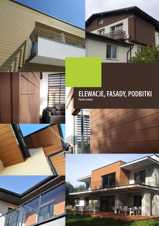 Elewacje z kompozytu drewna EcoTeak Elewacje z kompozytu drewna EcoTeak