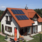 Solarne wspomaganie ogrzewania domu