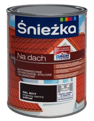 Śnieżka Na dach - doskonała formuła w nowym opakowaniu Śnieżka Na dach - doskonała formuła w nowym opakowaniu