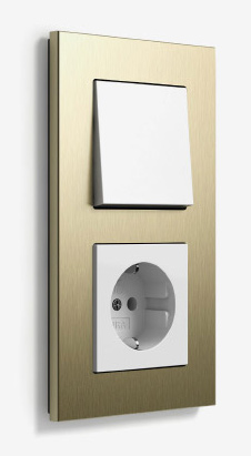 Gira Esprit, aluminium jasnozłote Gira Esprit, aluminium jasnozłote
