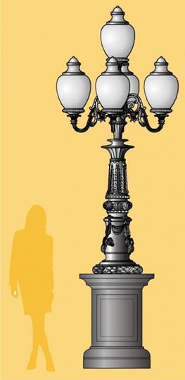 Art Metal prezentuje stylowe oprawy uliczne / zdjęcie nr: 5 Art Metal prezentuje stylowe oprawy uliczne / zdjęcie nr: 5