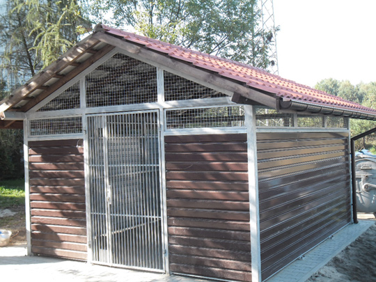 Altany śmietnikowe z siatek zgrzewanych Altany śmietnikowe z siatek zgrzewanych