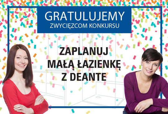 Właściciele małych łazienek nagrodzeni przez Deante Właściciele małych łazienek nagrodzeni przez Deante