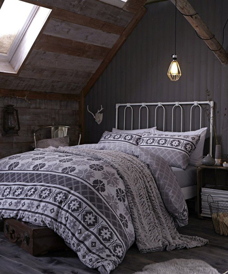 Nordycki design, krata i renifery, czyli sypialnia rodem ze Skandynawii / zdjęcie nr: 6 Nordycki design, krata i renifery, czyli sypialnia rodem ze Skandynawii / zdjęcie nr: 6