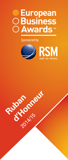 Kanlux SA laureatem wyróżnienia „Ruban d’Honneur” w konkursie European Business Awards Kanlux SA laureatem wyróżnienia „Ruban d’Honneur” w konkursie European Business Awards