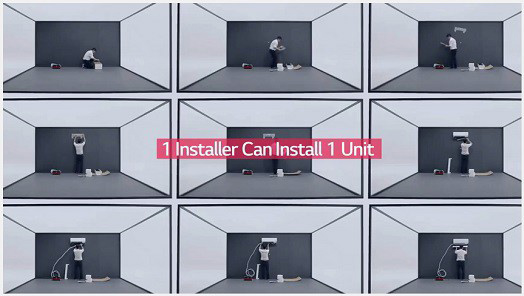 LG Deluxe Sirius - szybka i łatwa instalacja klimatyzatora - video LG Deluxe Sirius - szybka i łatwa instalacja klimatyzatora - video