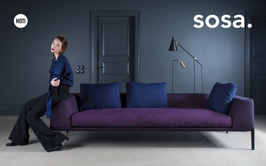 SOSA - modularny system miękkich sof SOSA - modularny system miękkich sof