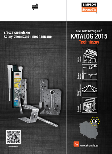 SIMPSON Strong-Tie® KATALOG 2015 Techniczny - Złącza ciesielskie: Kotwy chemiczne i mechaniczne SIMPSON Strong-Tie® KATALOG 2015 Techniczny - Złącza ciesielskie: Kotwy chemiczne i mechaniczne