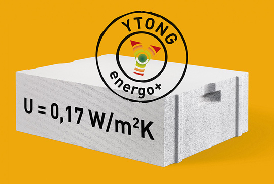 Ytong Energo / Ytong Energo+ - najcieplejsza ściana jednowarstwowa / zdjęcie nr: 1 Ytong Energo / Ytong Energo+ - najcieplejsza ściana jednowarstwowa / zdjęcie nr: 1