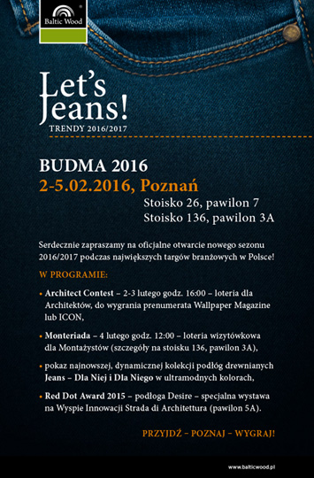 Baltic Wood na targach BUDMA 2016 Baltic Wood na targach BUDMA 2016