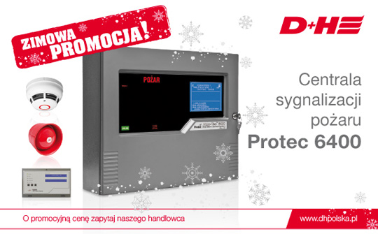Promocja na centralę sygnalizacji pożarowej Protec 6400 Promocja na centralę sygnalizacji pożarowej Protec 6400