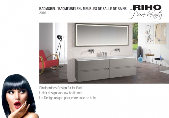 MEBLE ŁAZIENKOWE RIHO 2016 - katalog MEBLE ŁAZIENKOWE RIHO 2016 - katalog