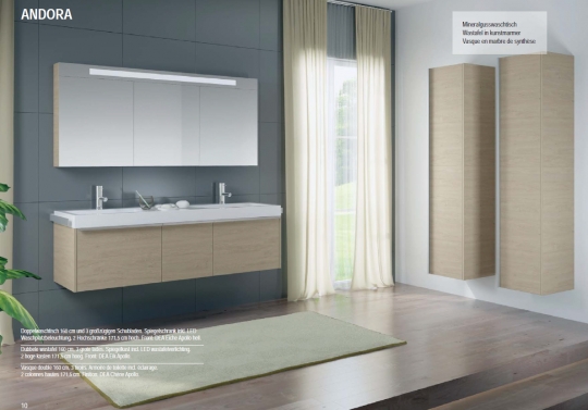 MEBLE ŁAZIENKOWE RIHO 2016 - katalog / zdjęcie nr: 4