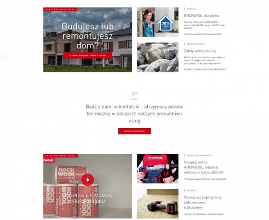 Obraz i doświadczenie użytkownika – ROCKWOOL z nowoczesnym serwisem internetowym / zdjęcie nr: 3 Obraz i doświadczenie użytkownika – ROCKWOOL z nowoczesnym serwisem internetowym / zdjęcie nr: 3