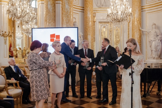 Honorowe Odznaki SITPMB dla FAKRO / zdjęcie nr: 2 Honorowe Odznaki SITPMB dla FAKRO / zdjęcie nr: 2