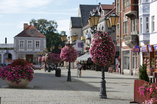 Miasto zielone na wiosnę Miasto zielone na wiosnę