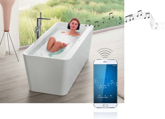 Kąpiel w dźwiękach – system ViSound od Villeroy & Boch Kąpiel w dźwiękach – system ViSound od Villeroy & Boch