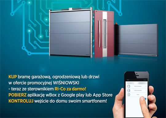 Steruj dostępem do domu dzięki smartPROMOCJI firmy WIŚNIOWSKI Steruj dostępem do domu dzięki smartPROMOCJI firmy WIŚNIOWSKI