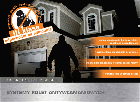 Rolety Aluprof z III klasą antywłamaniową w Polsce Rolety Aluprof z III klasą antywłamaniową w Polsce