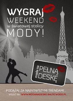Z Baltic Wood™ do światowej stolicy mody! Z Baltic Wood™ do światowej stolicy mody!