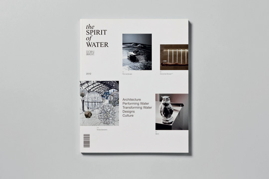 Nowa koncepcja publikacji firmy Dornbracht: the SPIRIT of WATER 2012 Nowa koncepcja publikacji firmy Dornbracht: the SPIRIT of WATER 2012