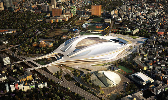 Kontrowersyjny stadion narodowy w Japonii projektu Zahy Hadid Kontrowersyjny stadion narodowy w Japonii projektu Zahy Hadid