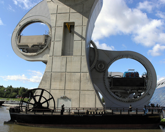 Falkirk Wheel - diabelski młyn z Falkirk / zdjęcie nr: 4 Falkirk Wheel - diabelski młyn z Falkirk / zdjęcie nr: 4