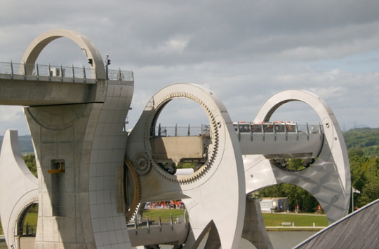 Falkirk Wheel - diabelski młyn z Falkirk / zdjęcie nr: 5 Falkirk Wheel - diabelski młyn z Falkirk / zdjęcie nr: 5