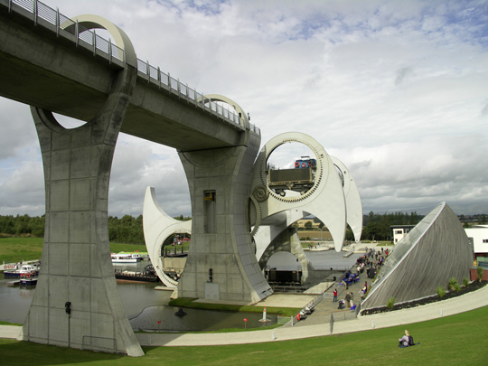 Falkirk Wheel - diabelski młyn z Falkirk / zdjęcie nr: 6 Falkirk Wheel - diabelski młyn z Falkirk / zdjęcie nr: 6