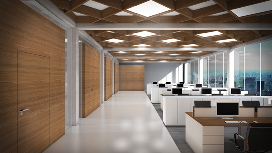 Jakub Fidor, projekt WOOD OFFICE - laureat 3 miejsca w konkursie Invisidoor® UKRYTE DRZWI Jakub Fidor, projekt WOOD OFFICE - laureat 3 miejsca w konkursie Invisidoor® UKRYTE DRZWI