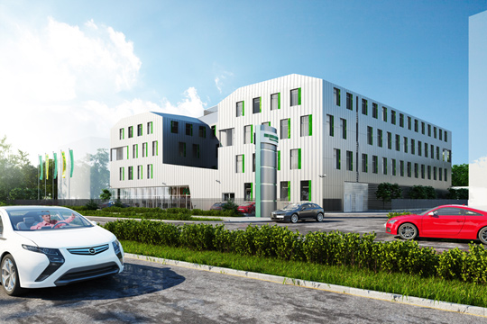 Perydot - nowy biurowiec we Wrocławiu Perydot - nowy biurowiec we Wrocławiu