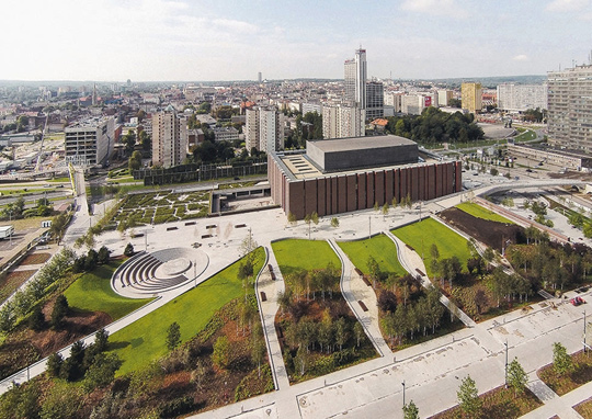 NOSPR - świątynia muzyki symfonicznej w Katowicach / zdjęcie nr: 2 NOSPR - świątynia muzyki symfonicznej w Katowicach / zdjęcie nr: 2
