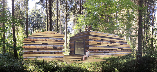 Unikalne domki letniskowe projektu utalentowanych młodych architektów / zdjęcie nr: 1