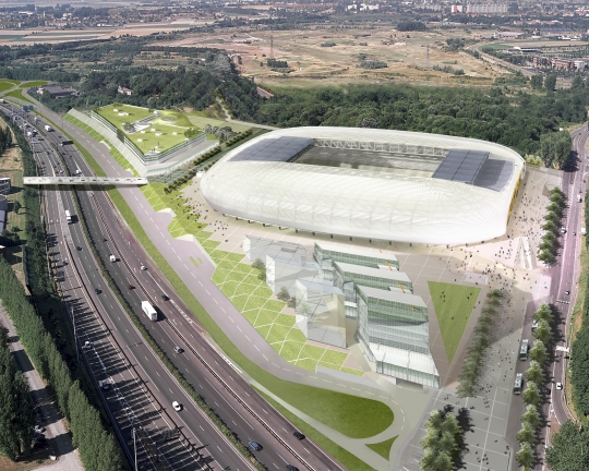 Stadion w Lille - gości rozrywki Euro2016 Stadion w Lille - gości rozrywki Euro2016