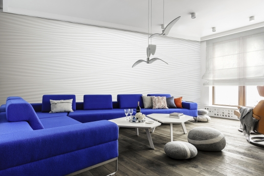 Wnętrze apartamentu w Sea Towers, Gdynia - meinDESIGN Wnętrze apartamentu w Sea Towers, Gdynia - meinDESIGN