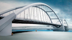 Budowa mostu - Toruń