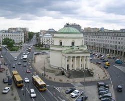 Przebudowa Placu Trzech Krzyży Przebudowa Placu Trzech Krzyży