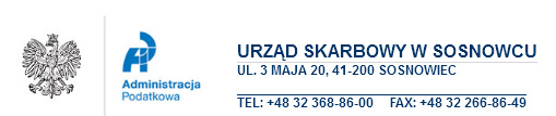 Urząd Skarbowy w Sosnowcu ogłasza przetarg na opracowanie wielobranżowej dokumentacji projektowej Urząd Skarbowy w Sosnowcu ogłasza przetarg na opracowanie wielobranżowej dokumentacji projektowej