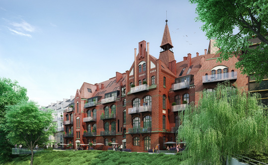 „Lofty przy fosie” na Bulwarze Staromiejskim – luksusowe apartamenty na miarę od i2 Development / zdjęcie nr: 1 „Lofty przy fosie” na Bulwarze Staromiejskim – luksusowe apartamenty na miarę od i2 Development / zdjęcie nr: 1